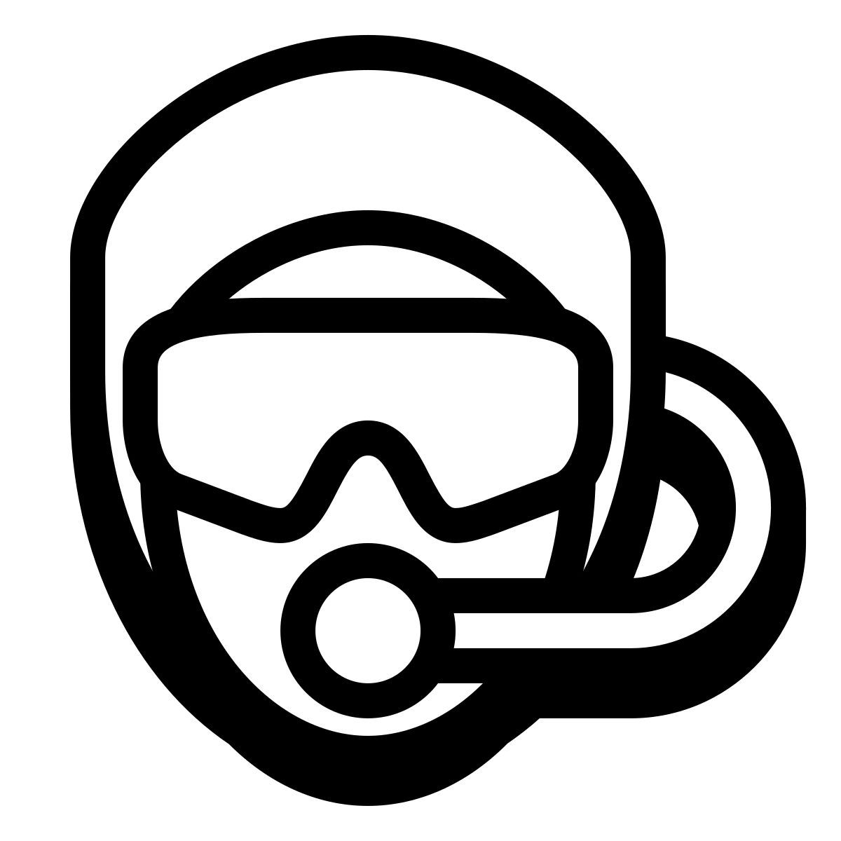 badges style diver icon