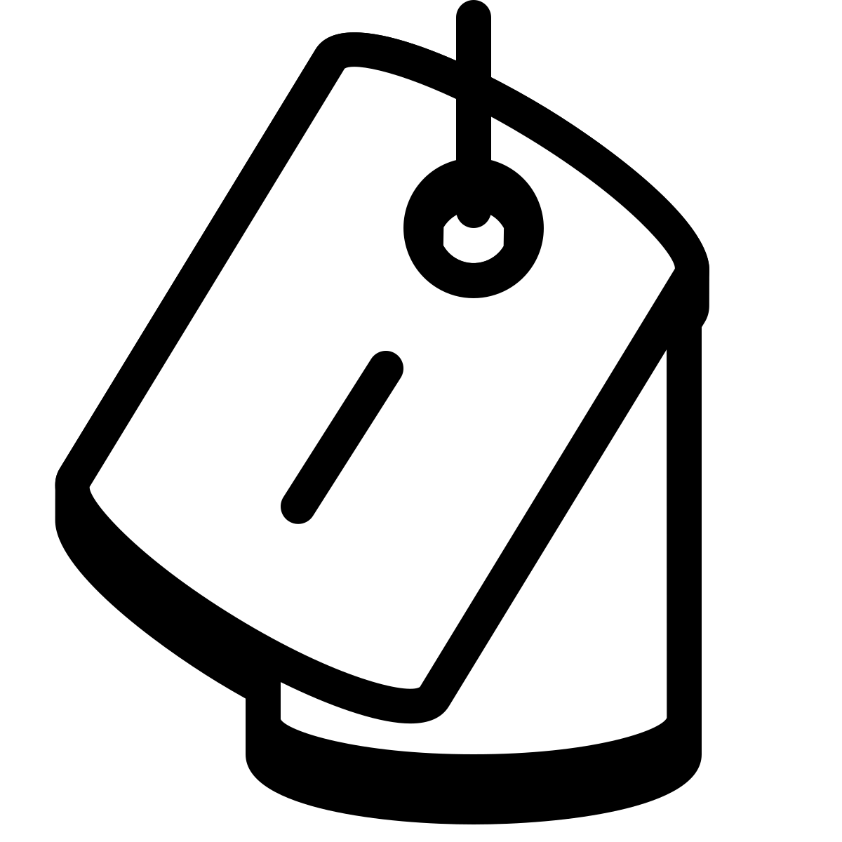 badges style dog tag icon