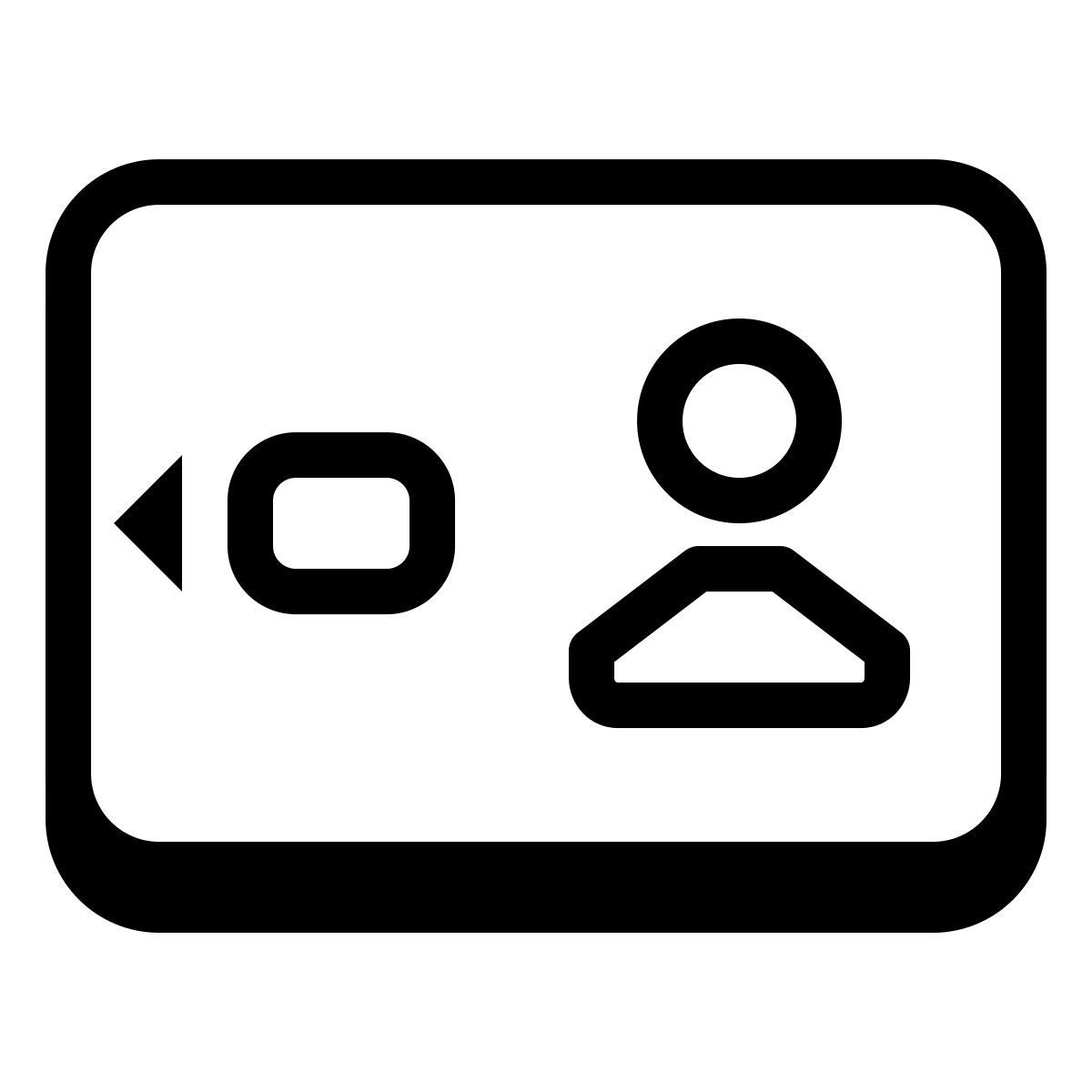 badges style carta d'identità elettronica icon