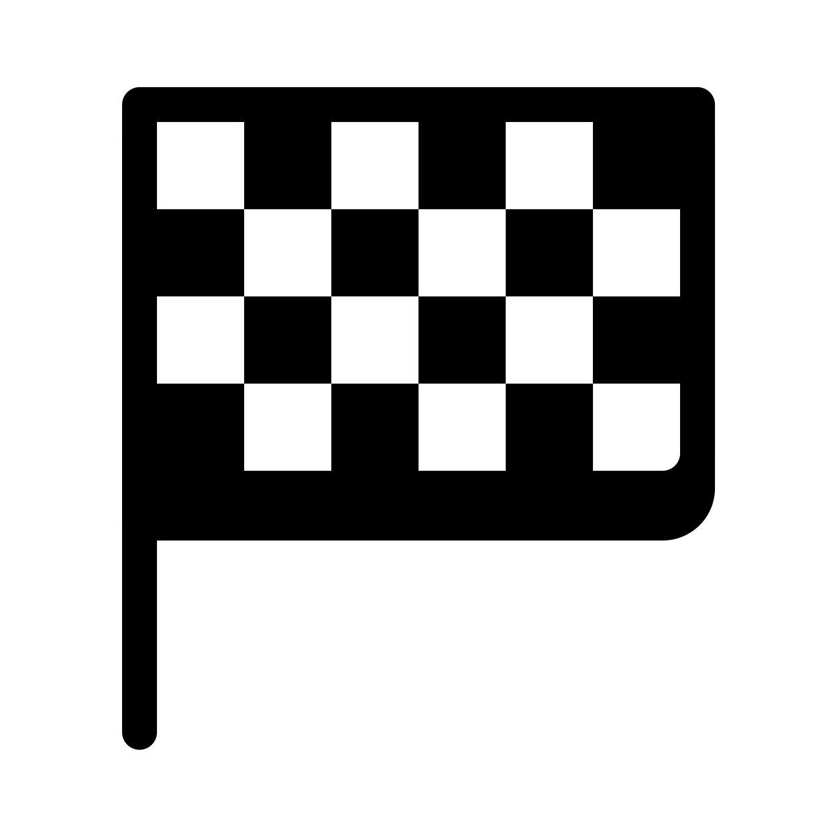 badges style bandiera a scacchi icon