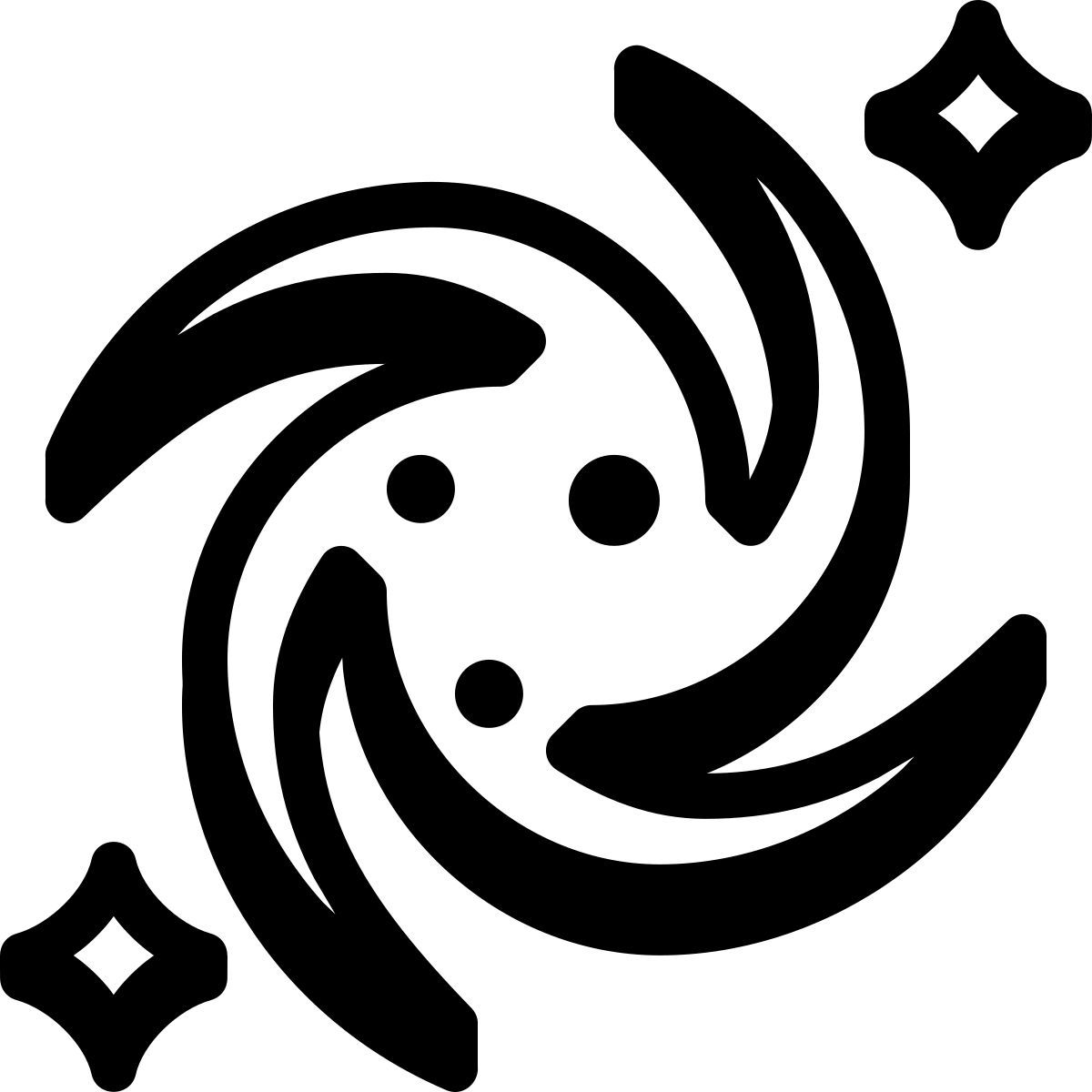 badges style galaxie icon