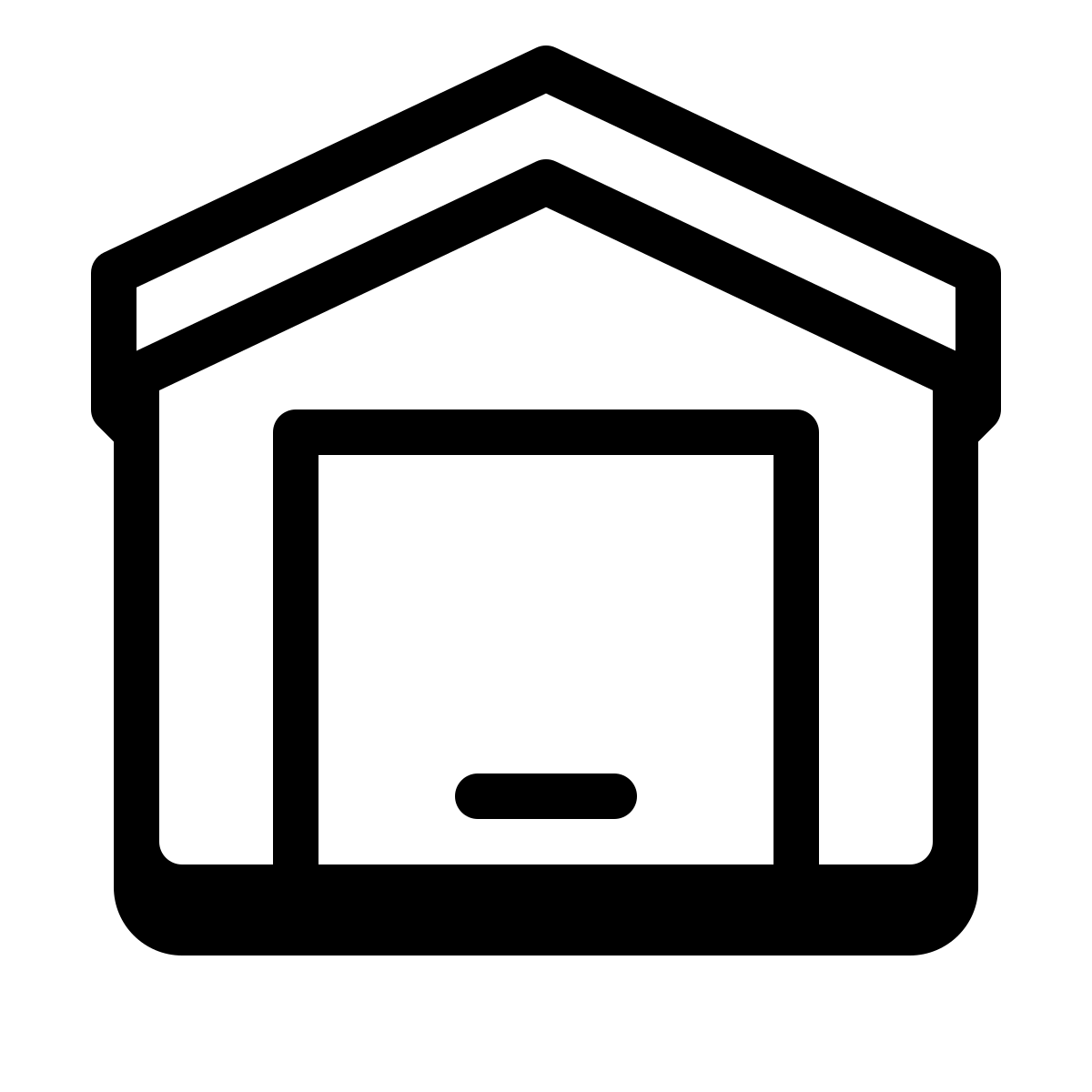 badges style garage closed icon