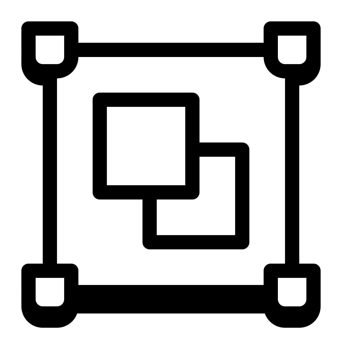 badges style agrupar objetos icon