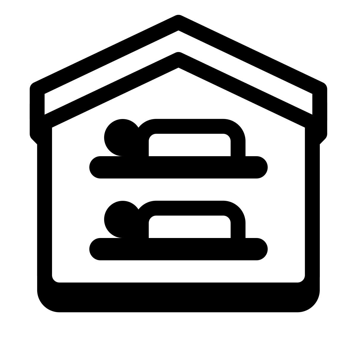 badges style hostel icon
