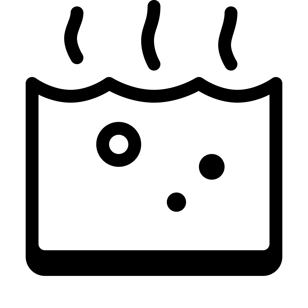 badges style hot springs icon
