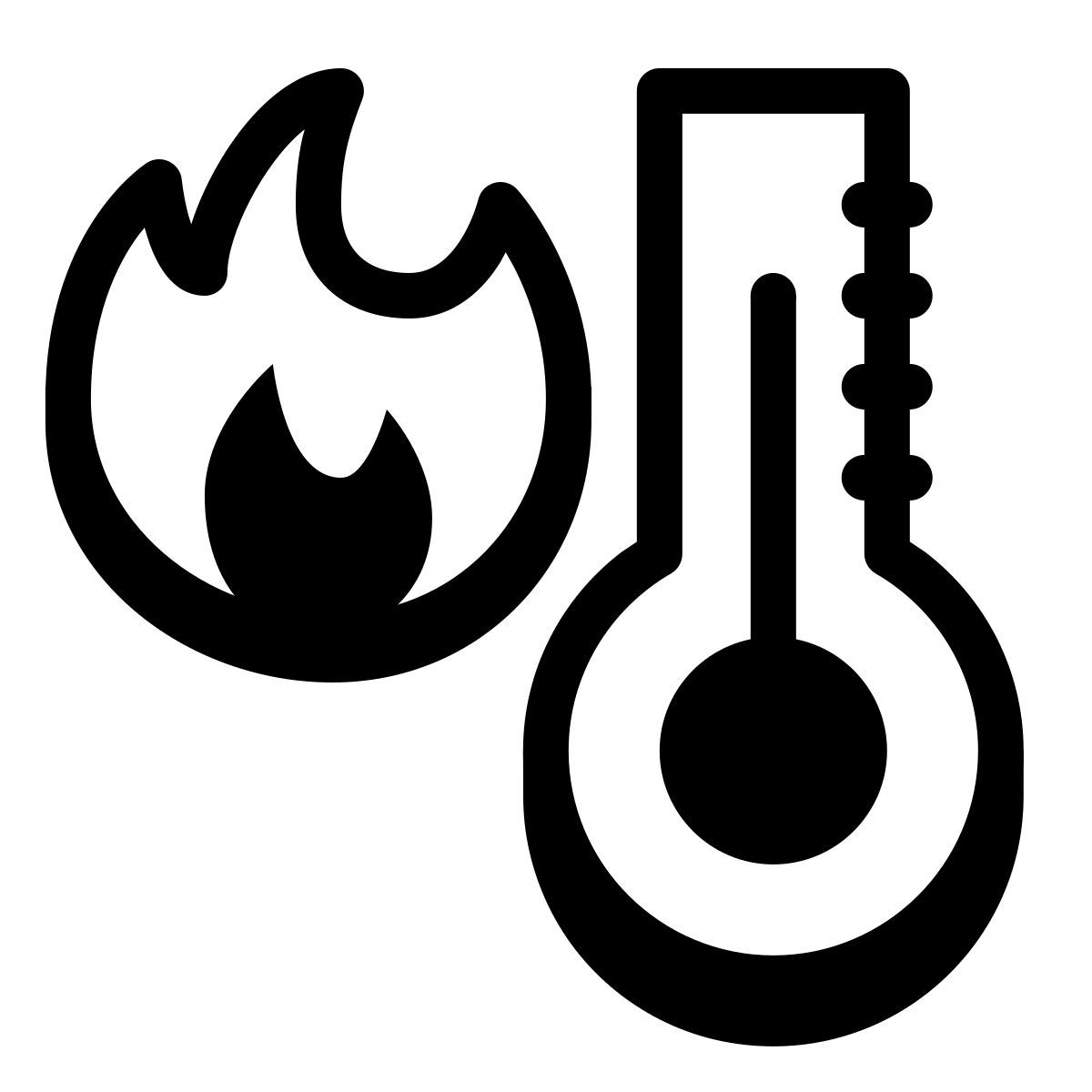 badges style chaud icon