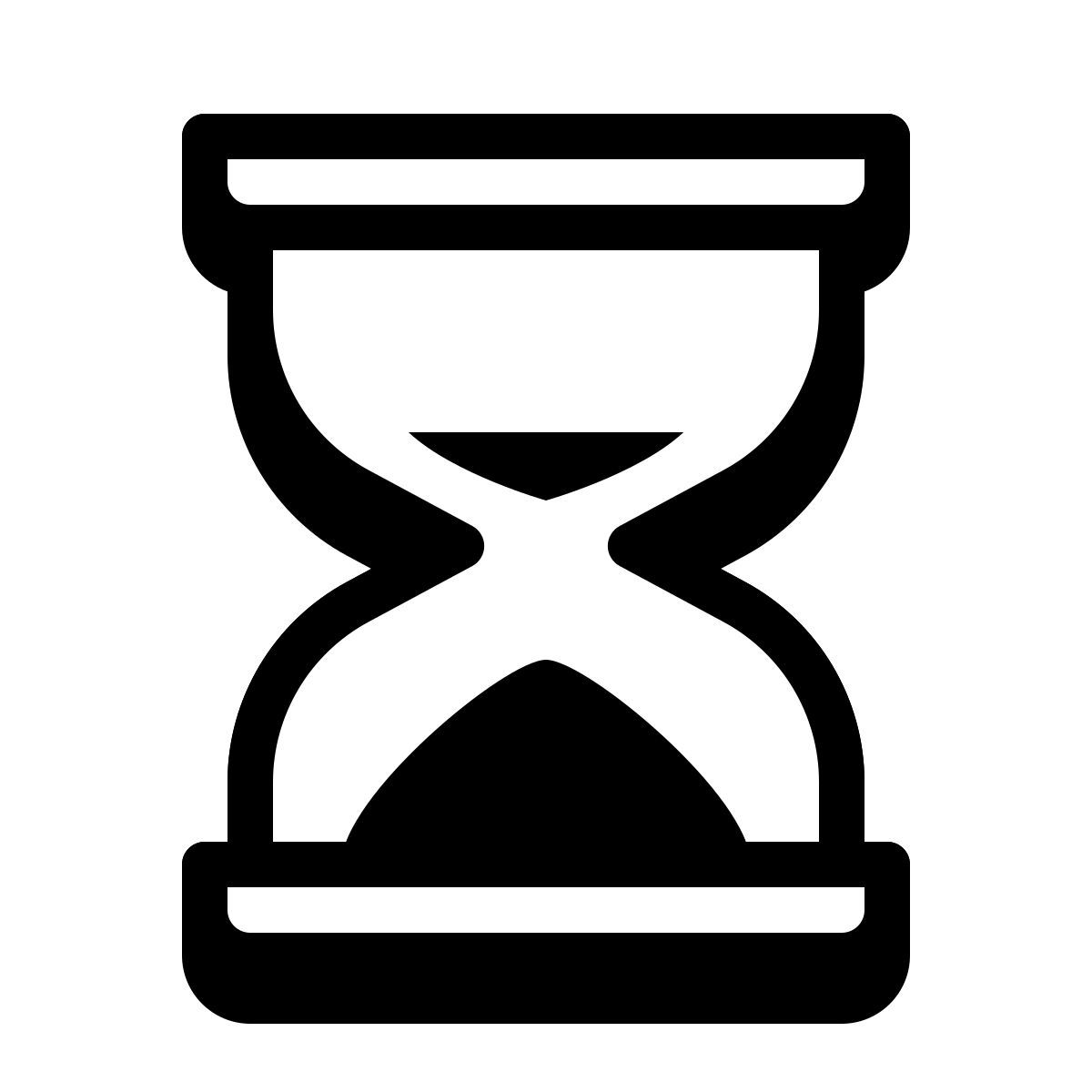 badges style clessidra icon