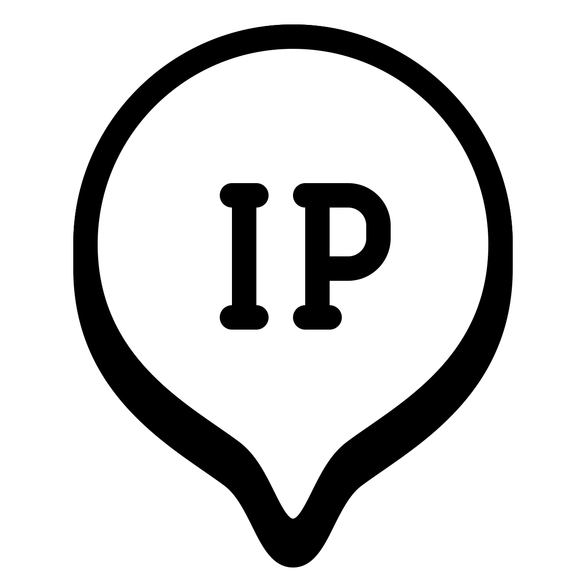 badges style ip address icon
