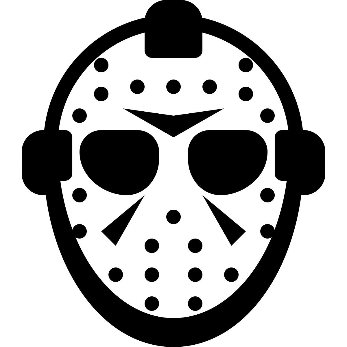 badges style jason voorhees icon