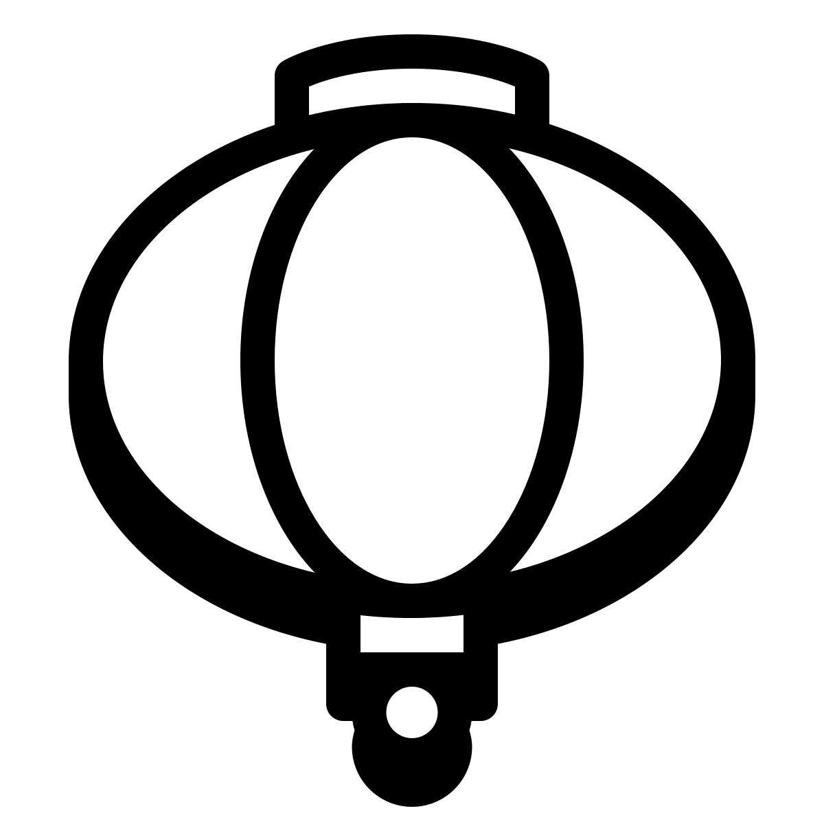 badges style lantern icon