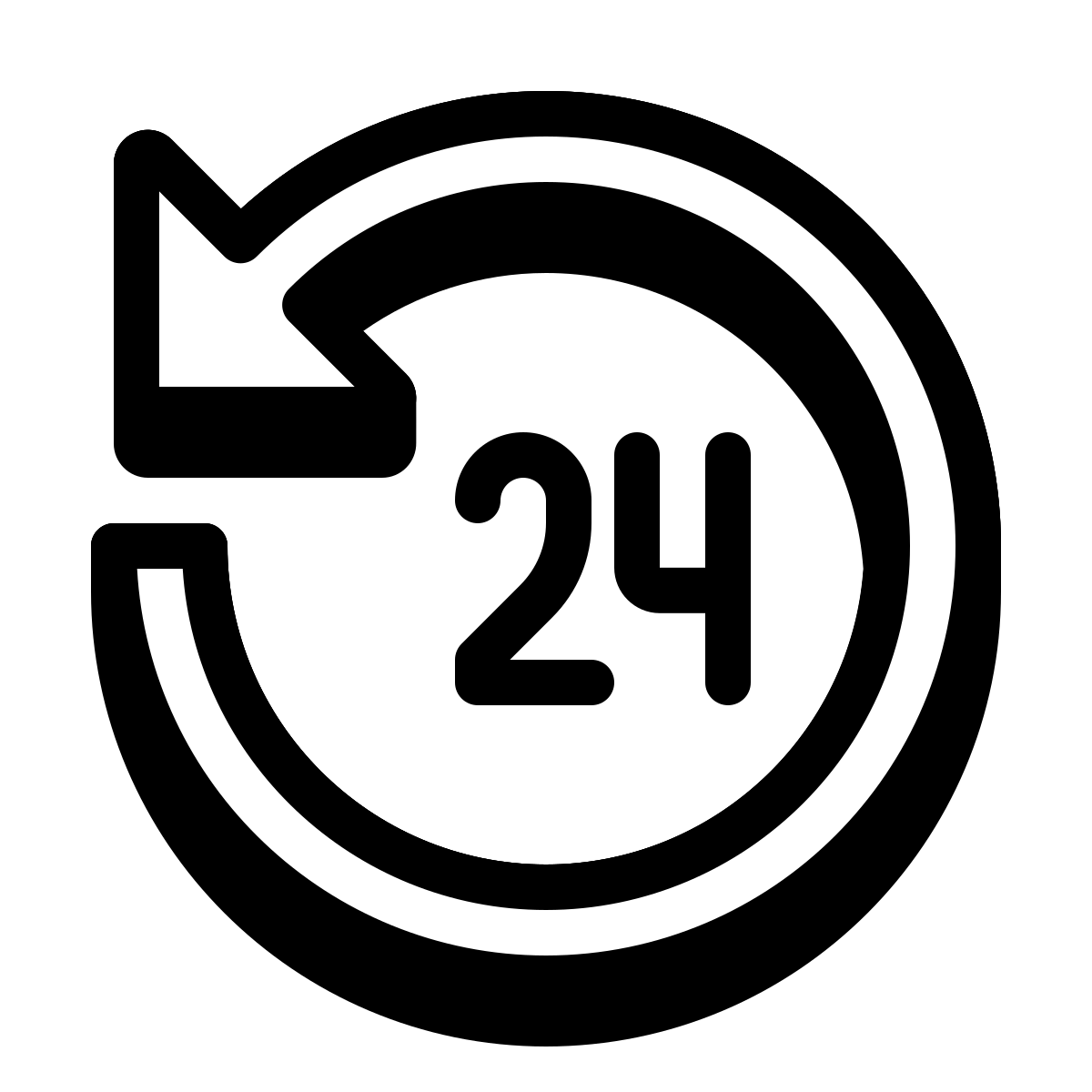 badges style last 24 hours icon