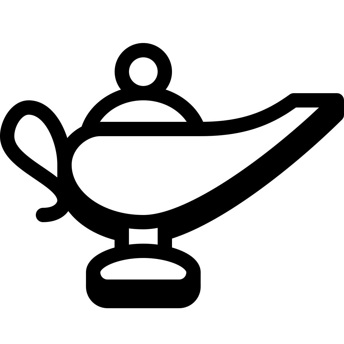 badges style 매직 램프 icon