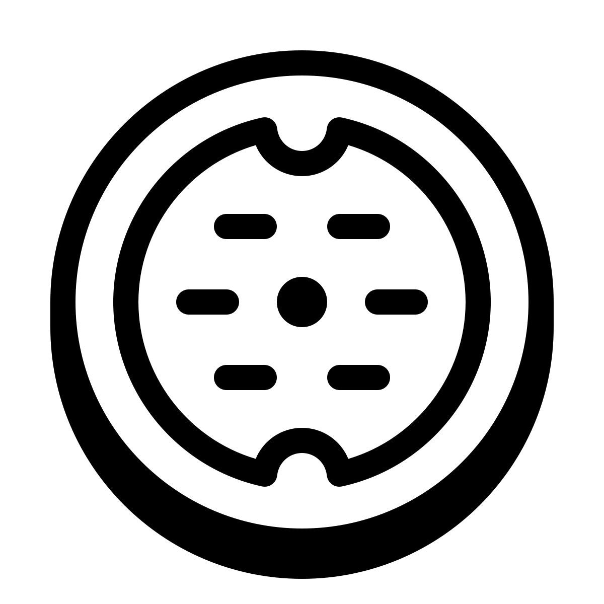 badges style tombino icon