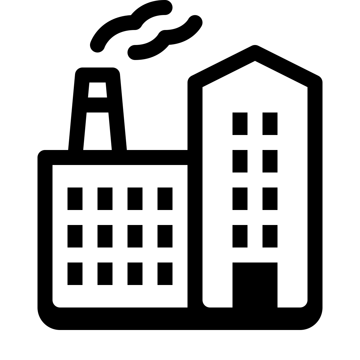 badges style manufacturing icon