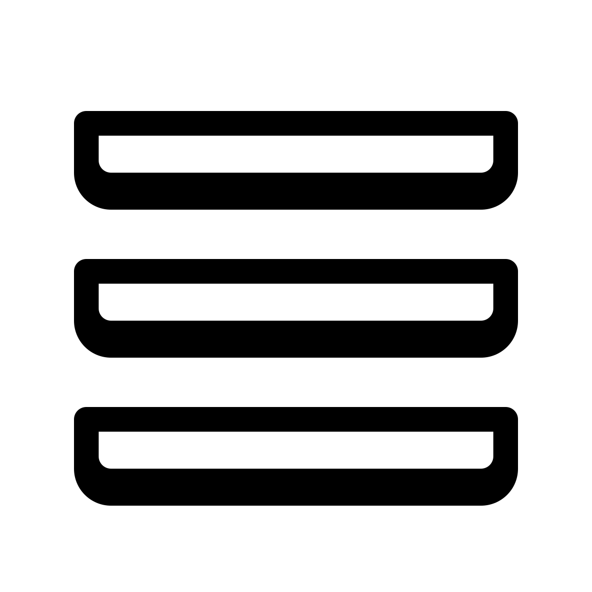 badges style menu icon