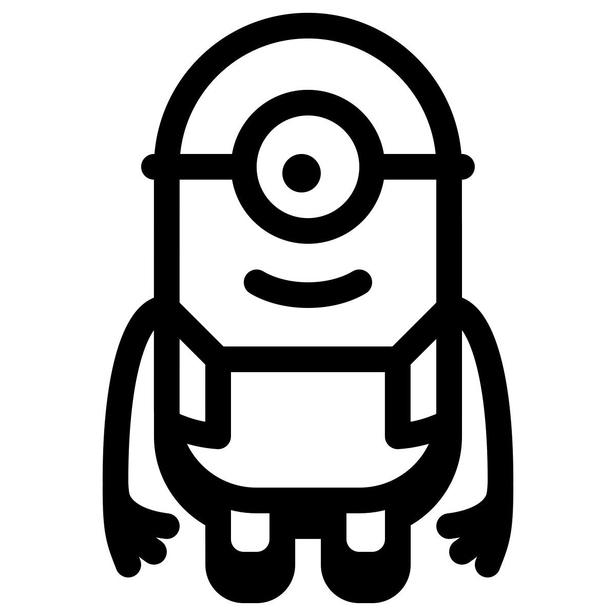 badges style minion 1 icon