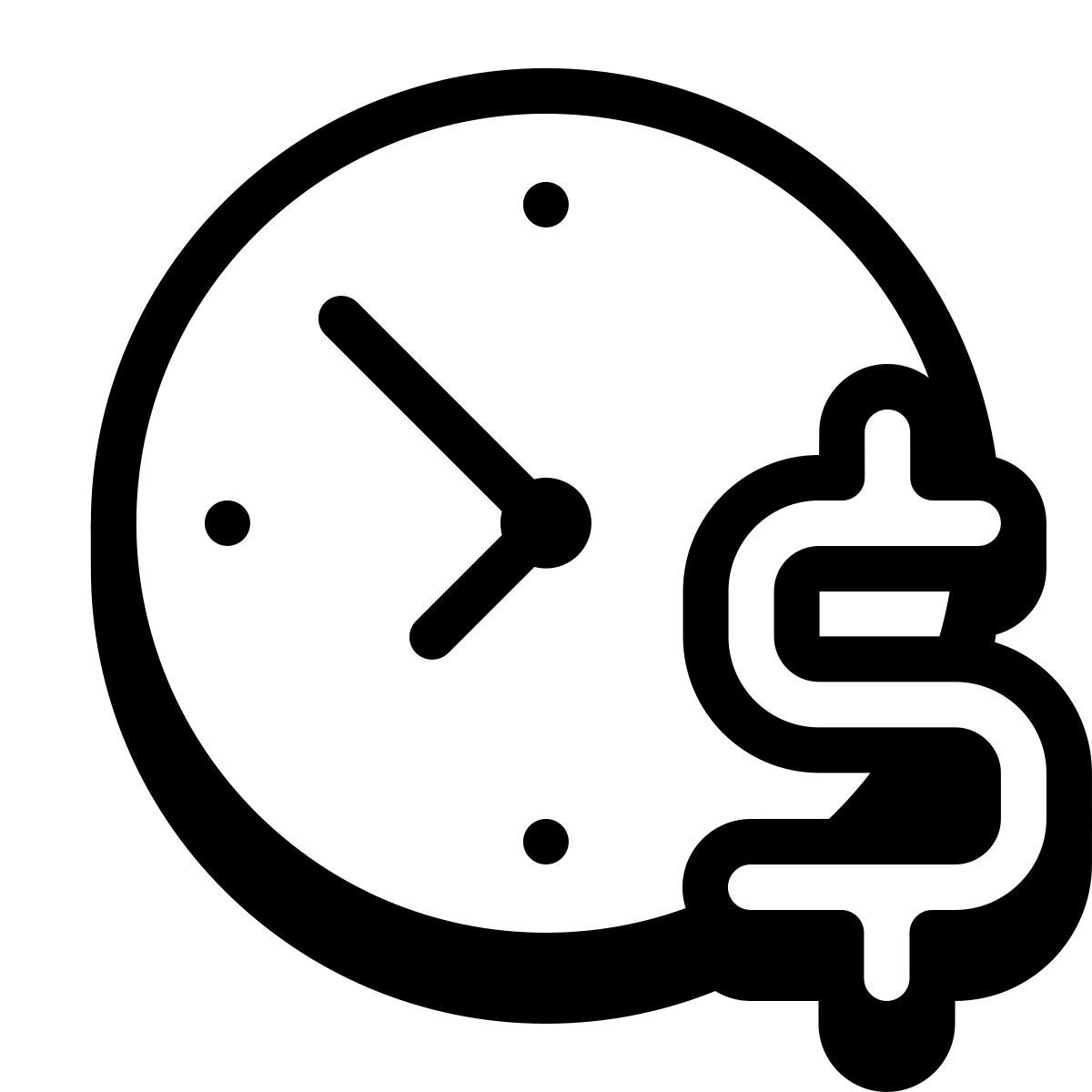 badges style time to pay icon