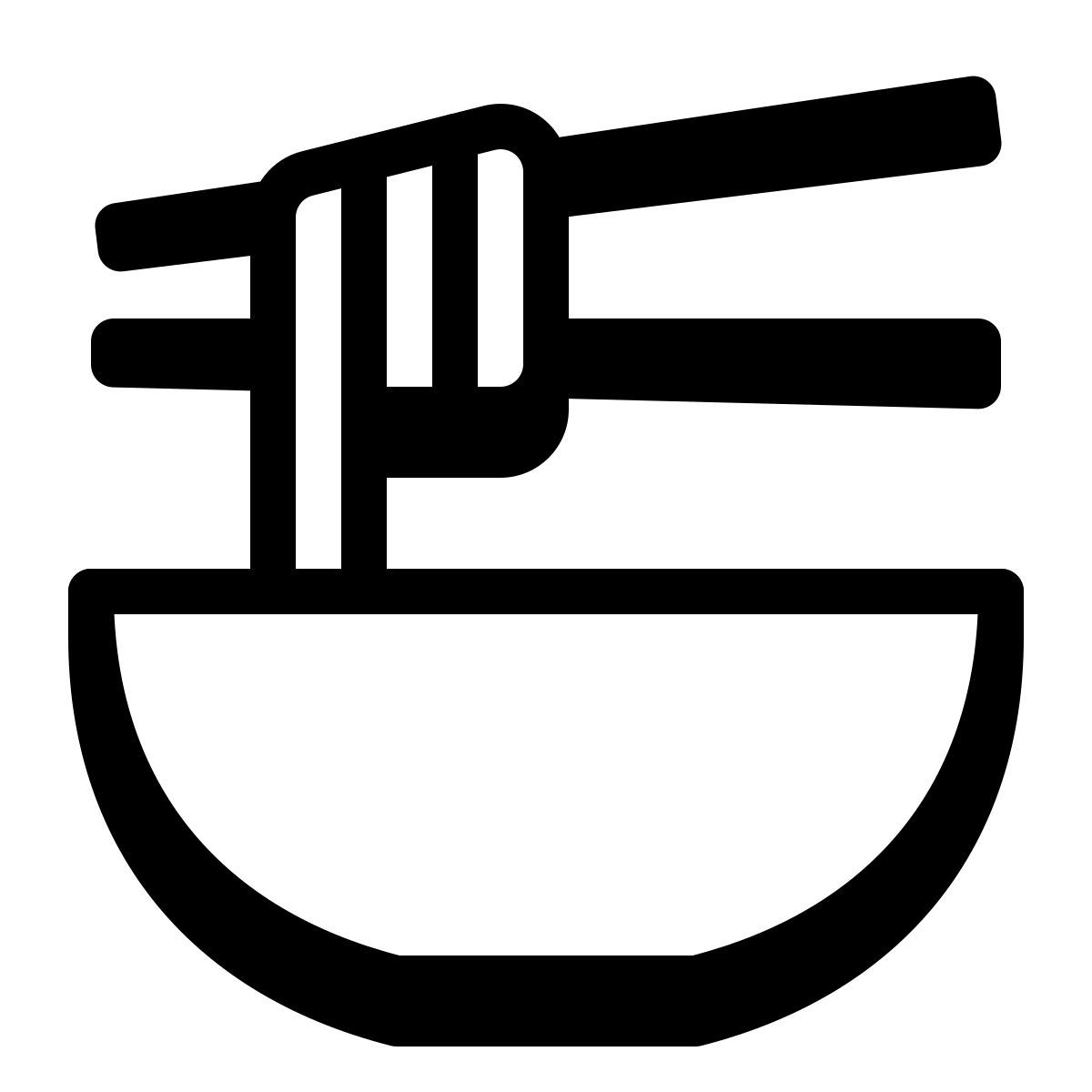 badges style noodles icon