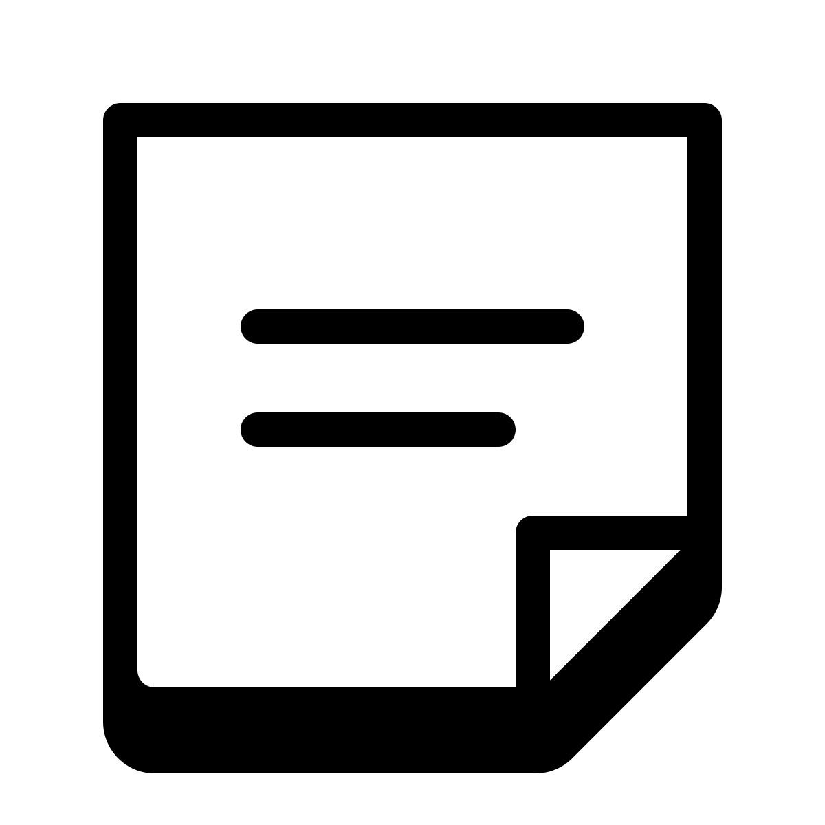 badges style note icon