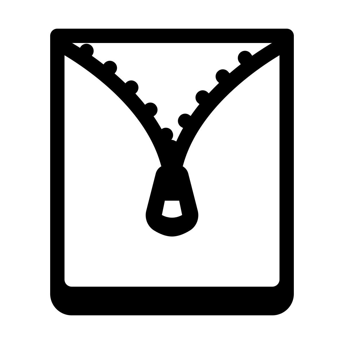 badges style open archive icon