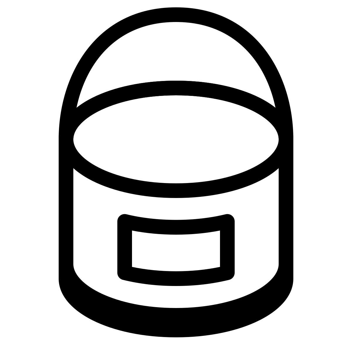 badges style secchio di vernice con etichetta icon