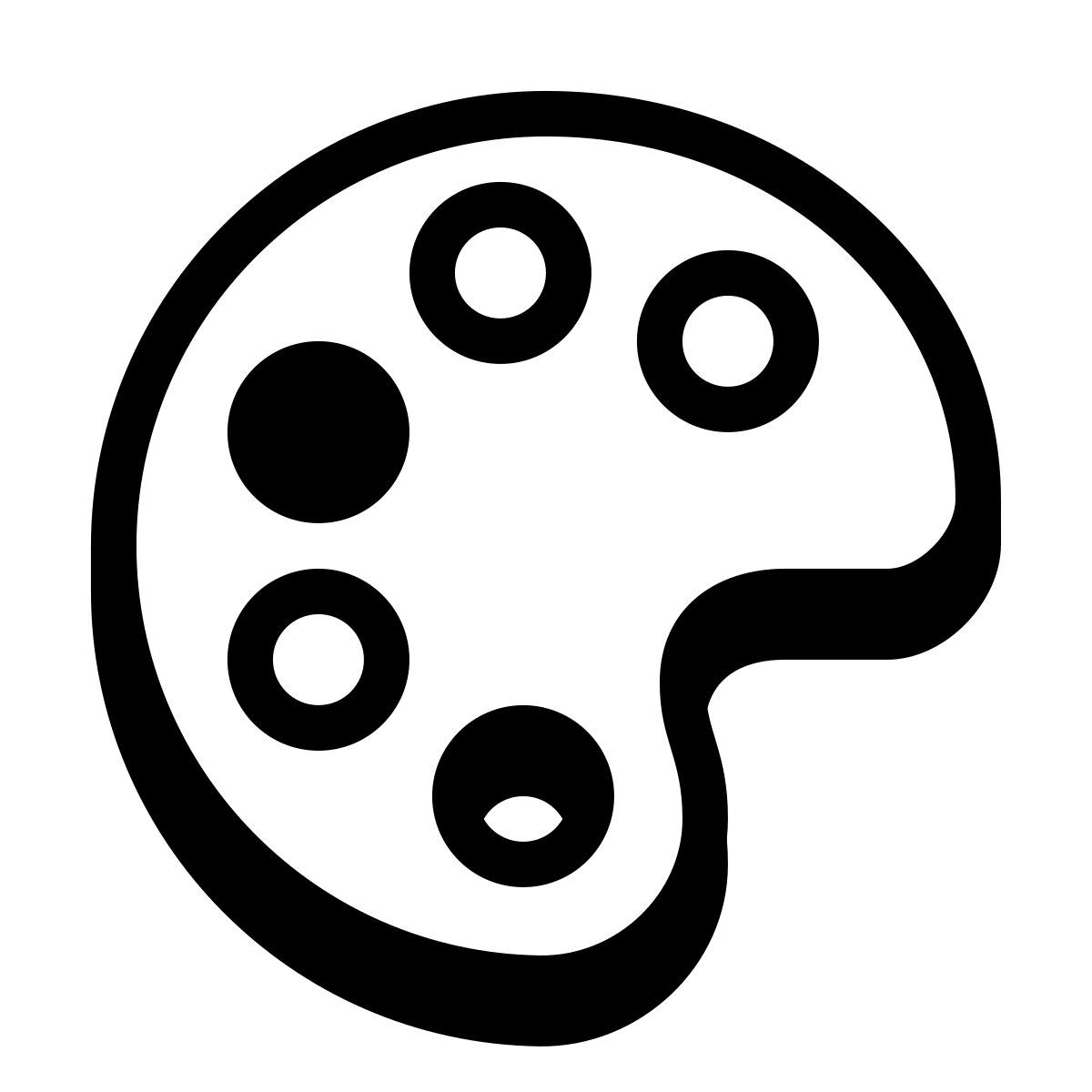 badges style zeichen palette icon