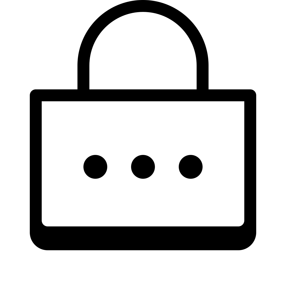 badges style password icon