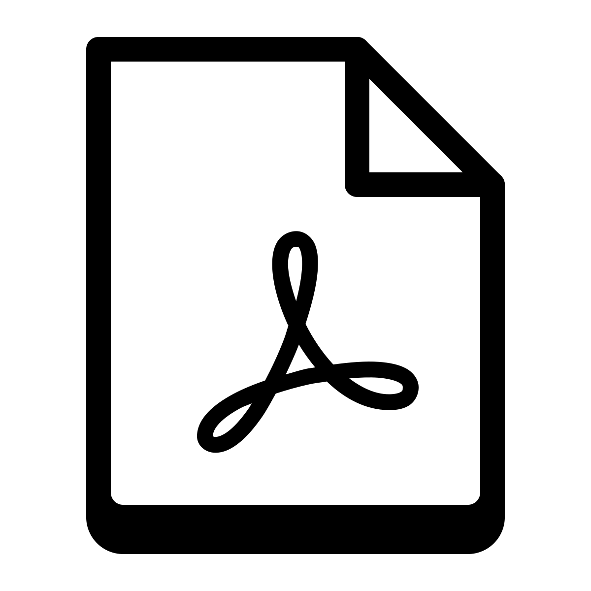 badges style pdf icon
