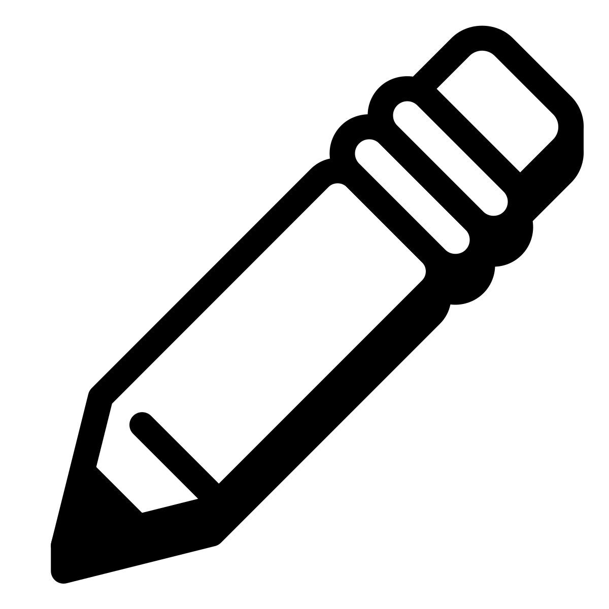 badges style bleistift icon