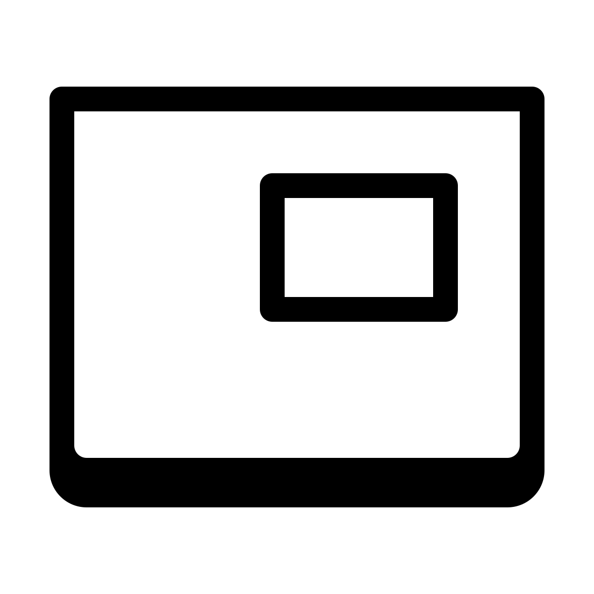 badges style picture in picture icon