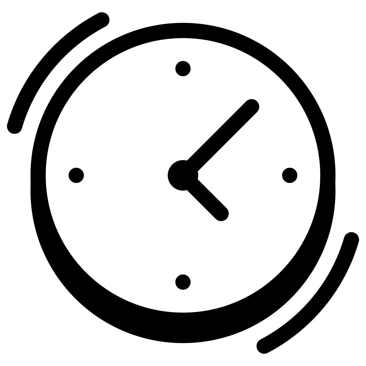 badges style clock icon