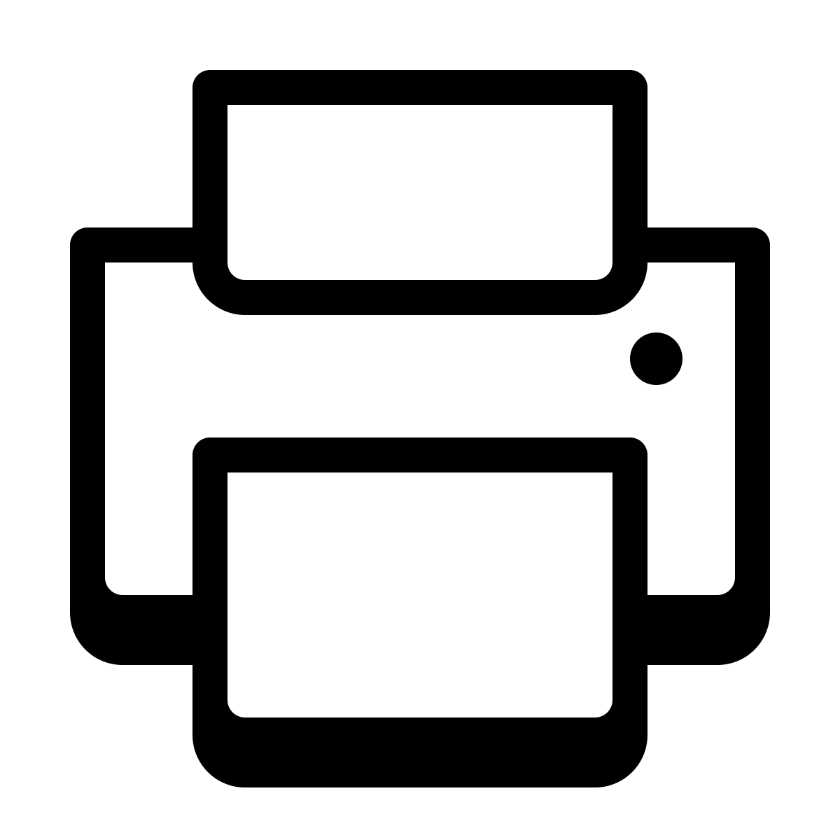 badges style print icon