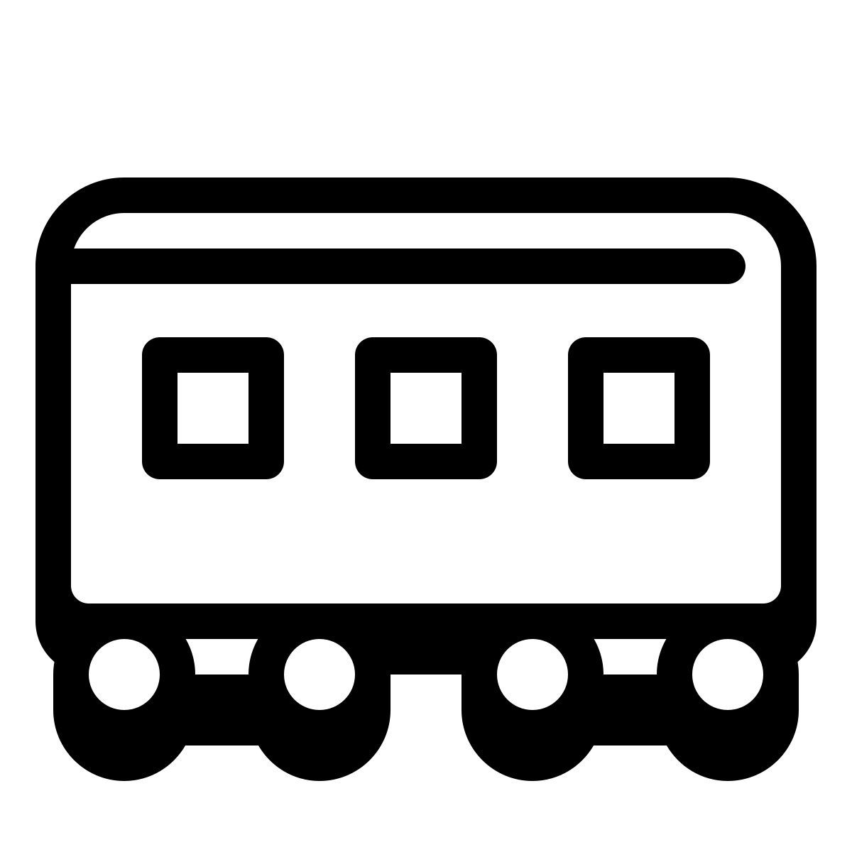 badges style 铁轨车 icon