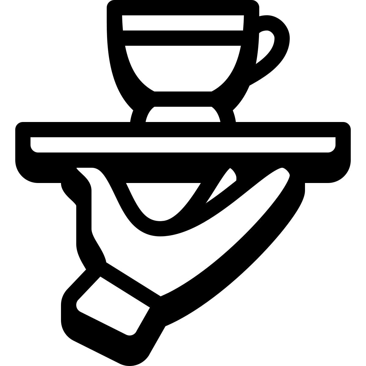 badges style 餐厅服务员 icon