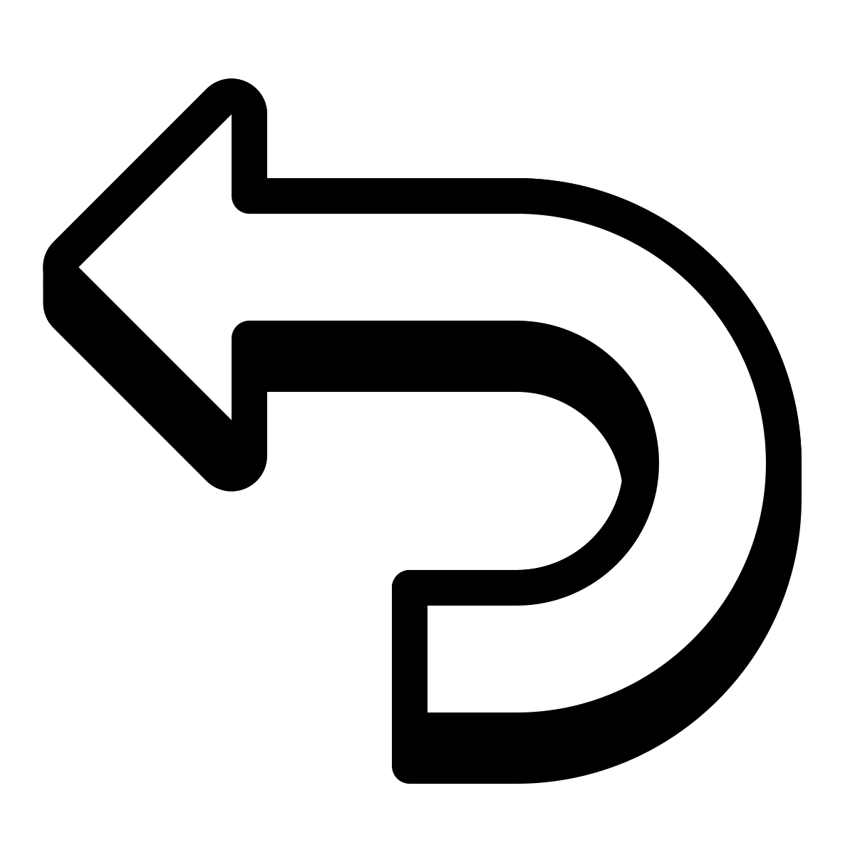 badges style return icon