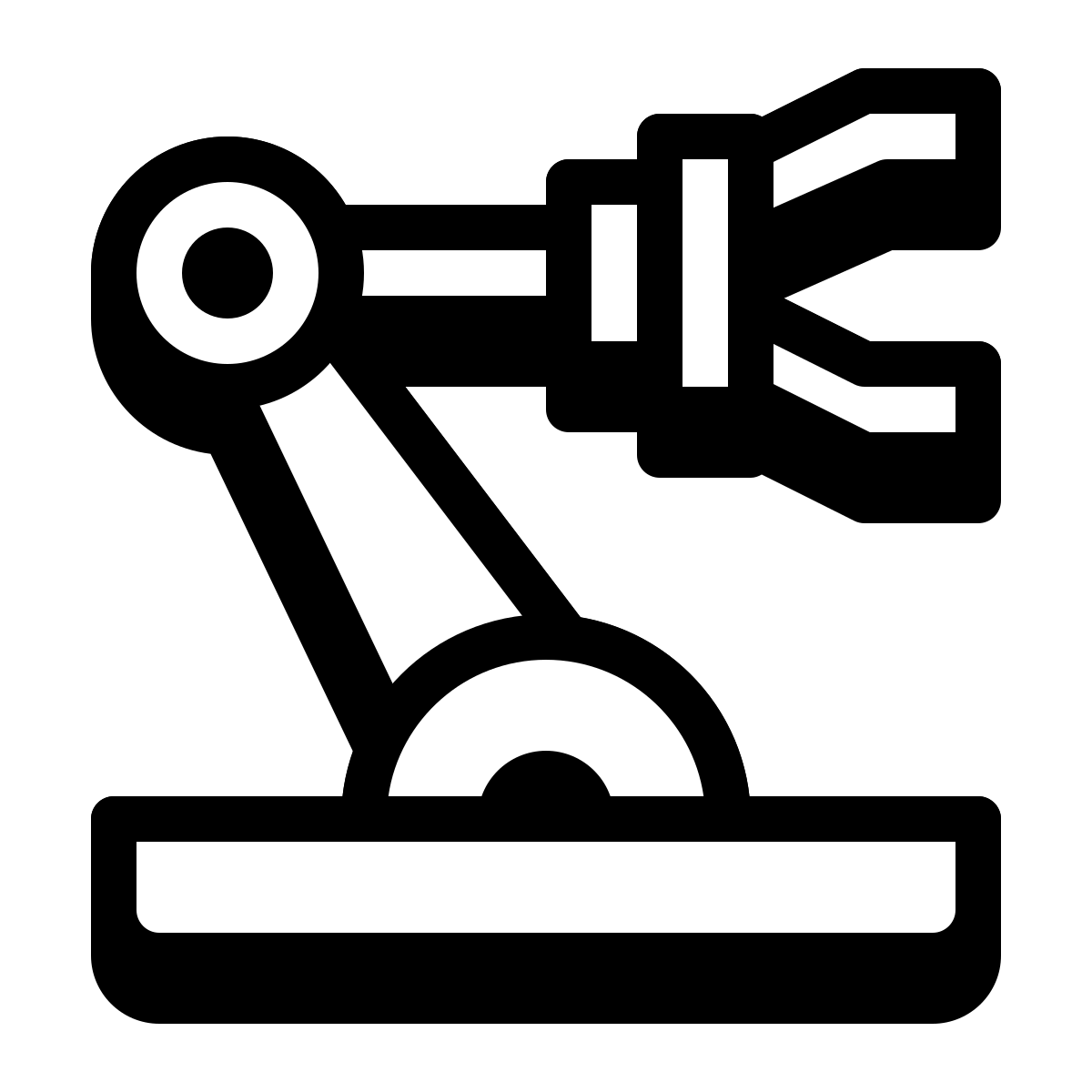 badges style robot icon