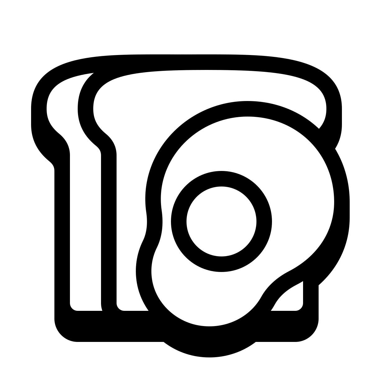 badges style 三明治用煎蛋 icon