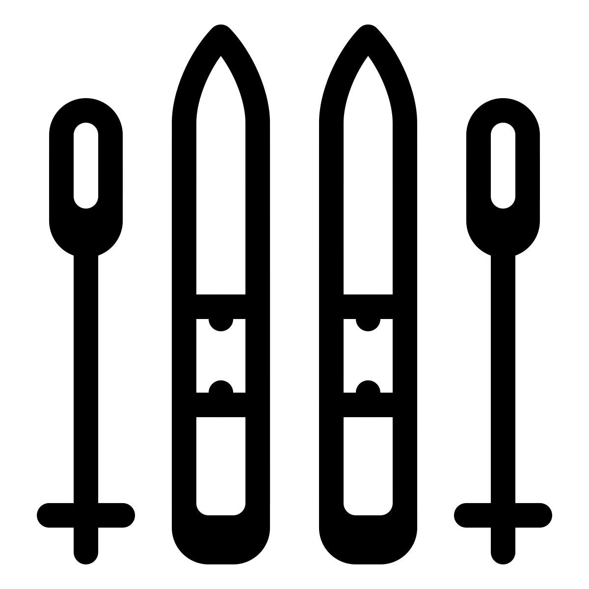 badges style esquí icon