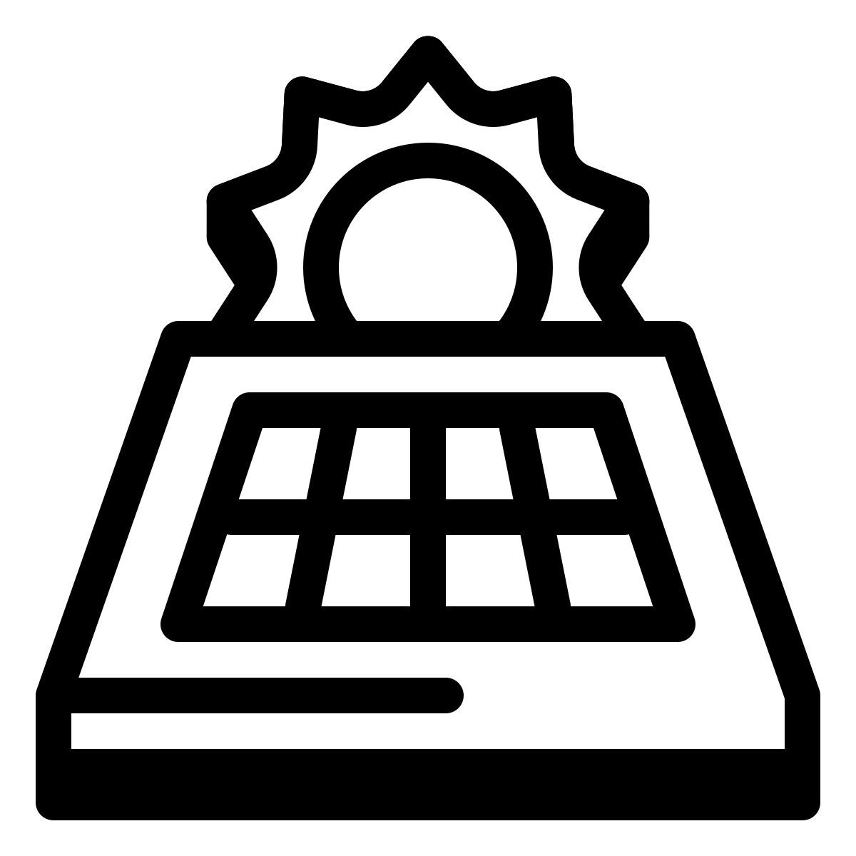 badges style 太阳能板 icon