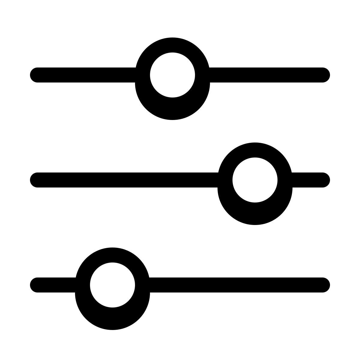 badges style slider icon