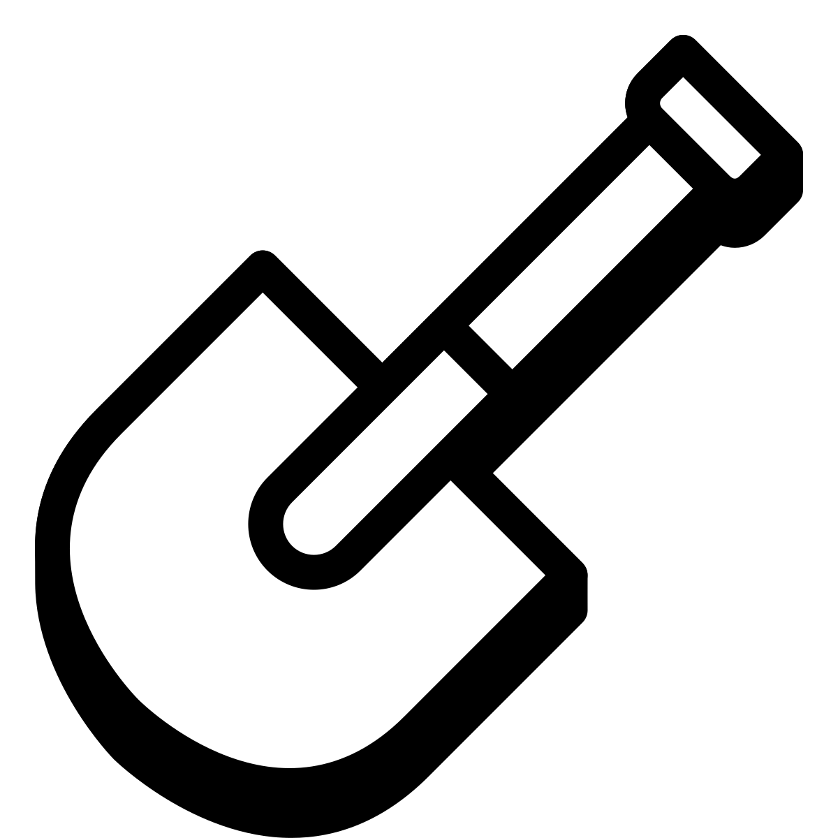 badges style spade icon
