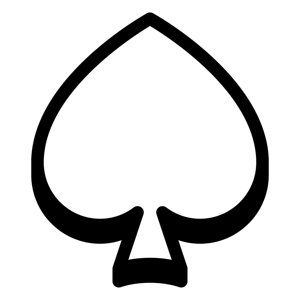 badges style spades icon