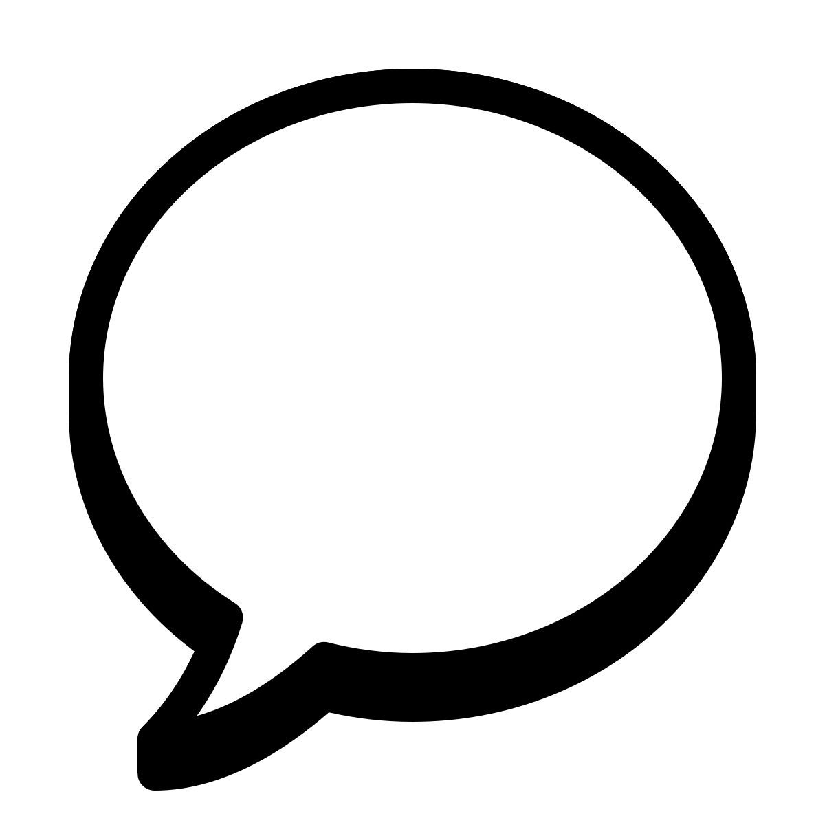 badges style sprechblase icon