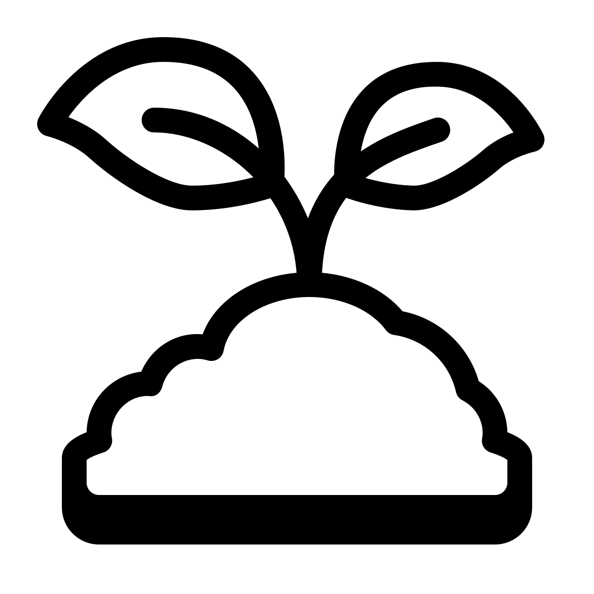 badges style sprout icon