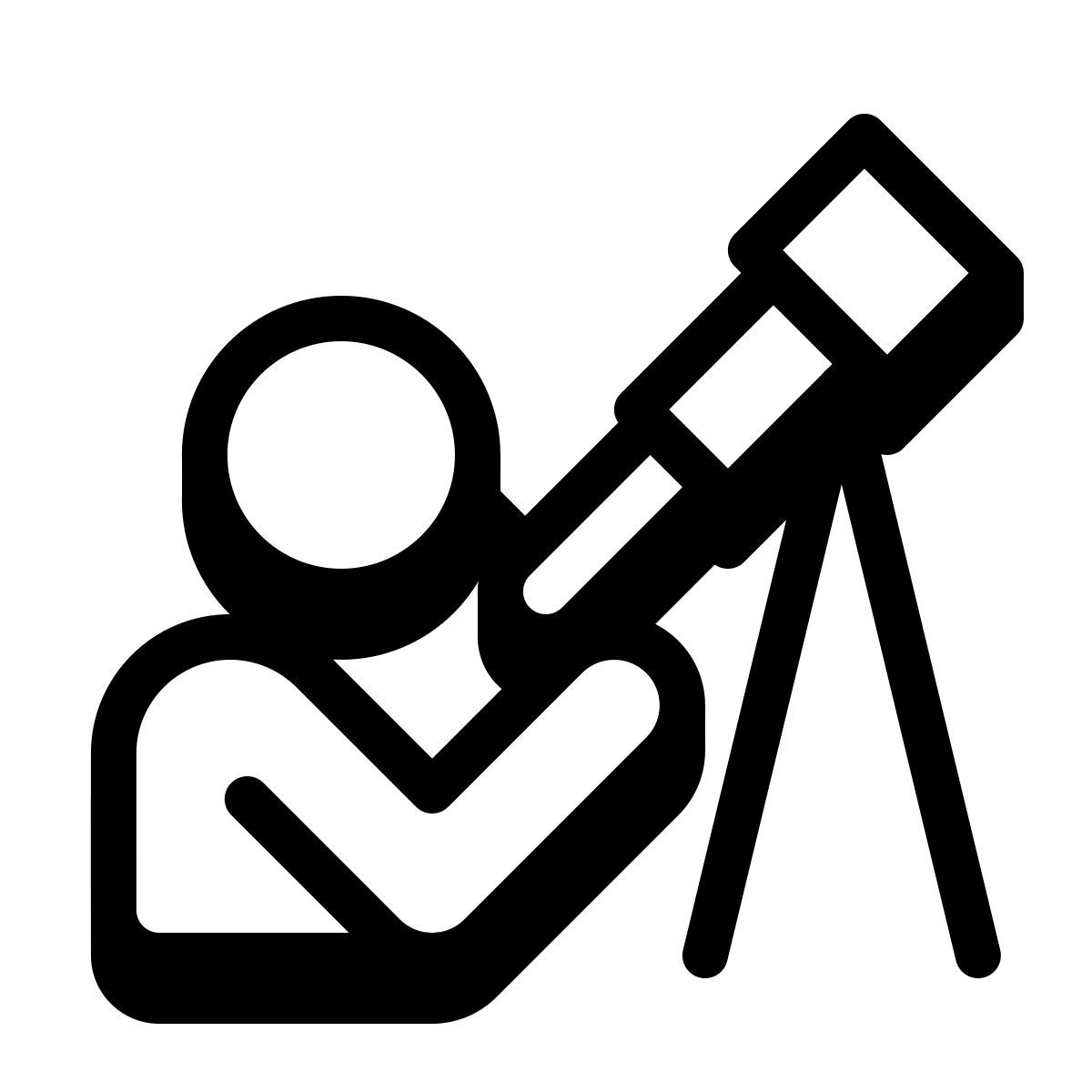 badges style observer les étoiles icon