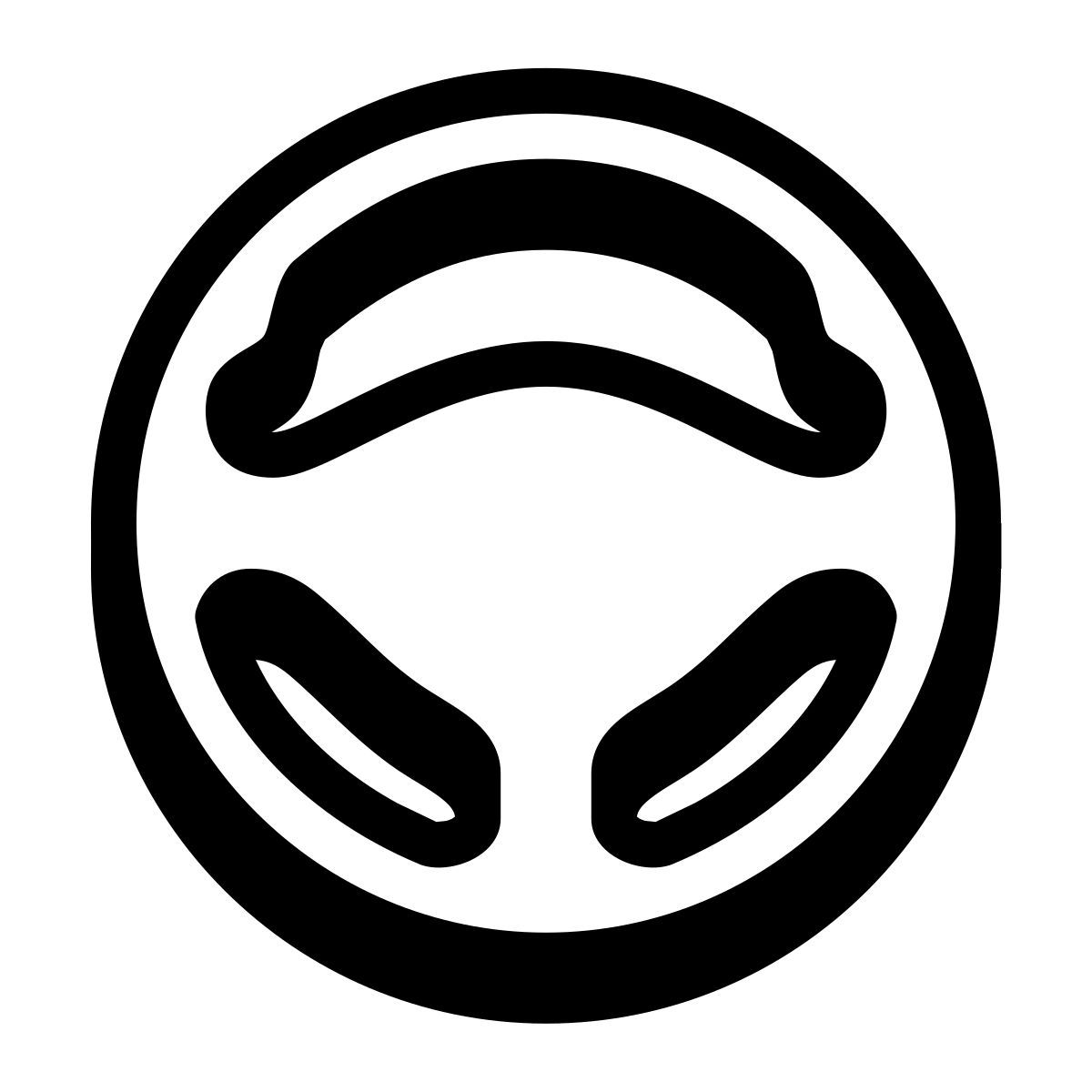badges style 方向盘 icon