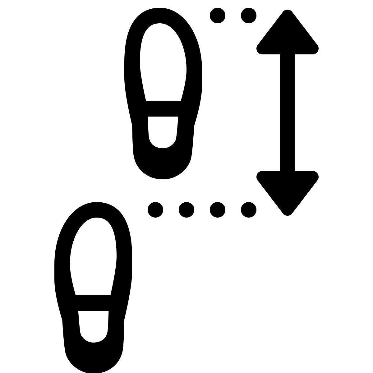 badges style paso largo icon