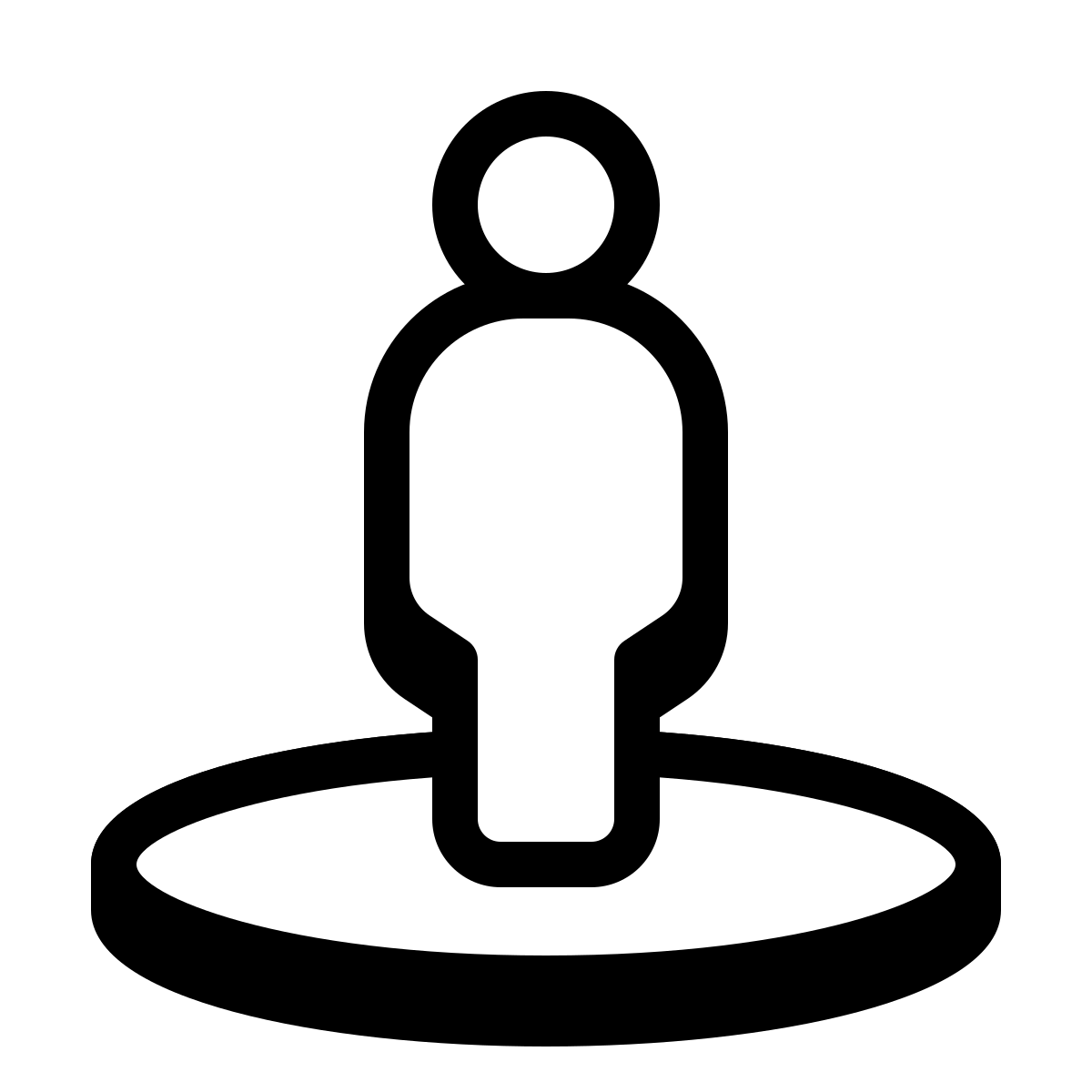 badges style street view icon