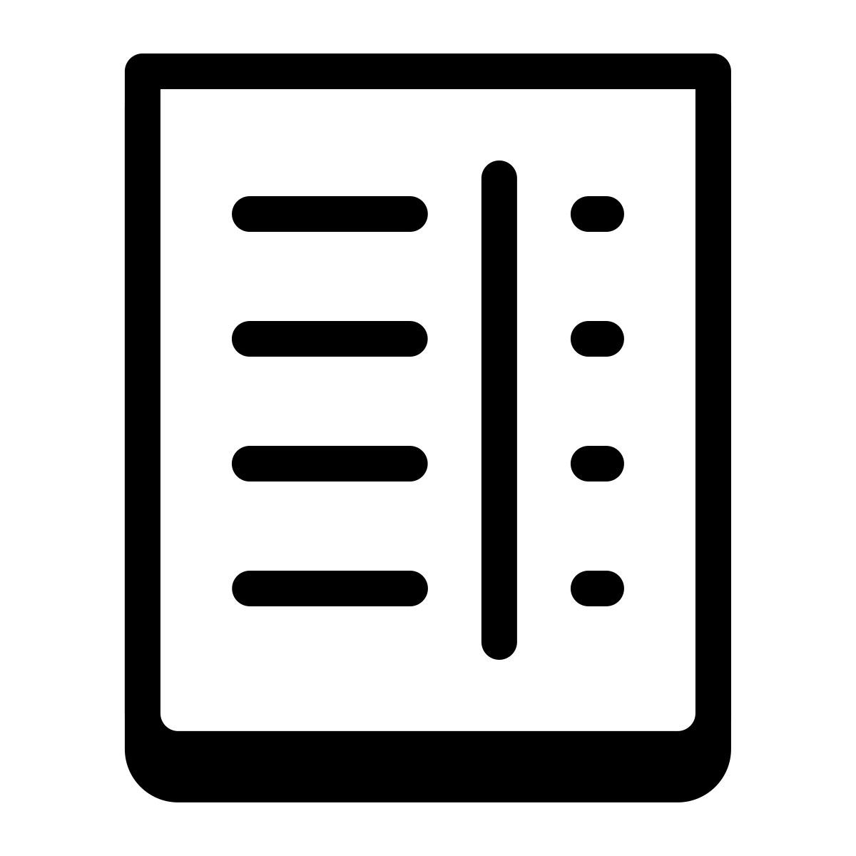 badges style elenco riepilogativo icon