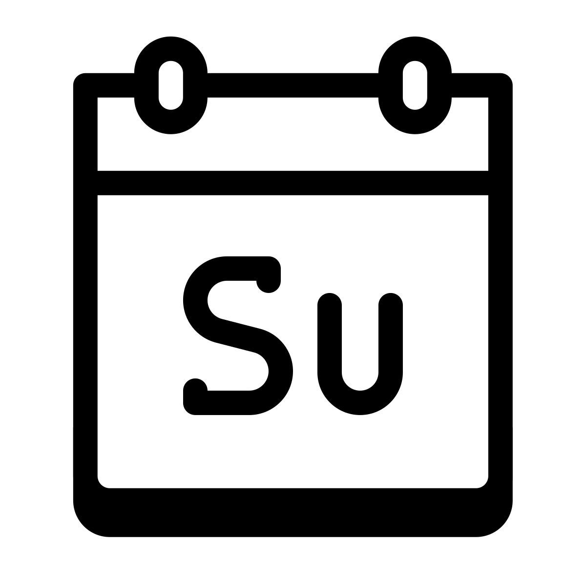 badges style 星期日 icon